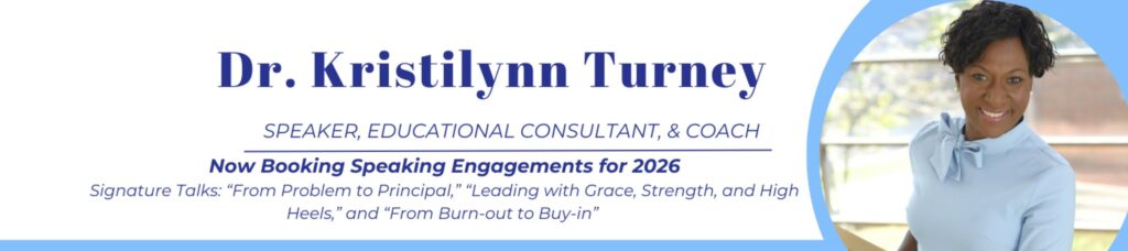 Dr. Kristilynn Turney educational speaker now booking 2026 engagements